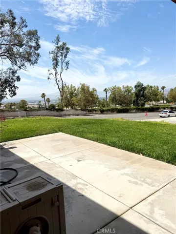 View from front porch