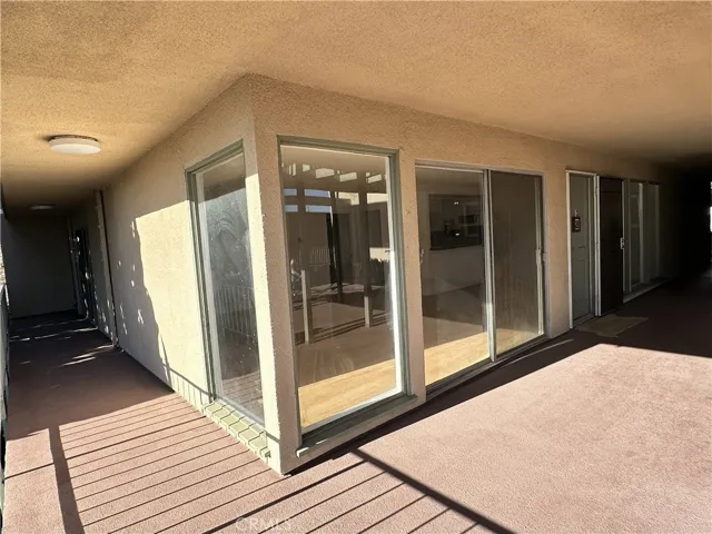 Front of unit, corner space, great natural light