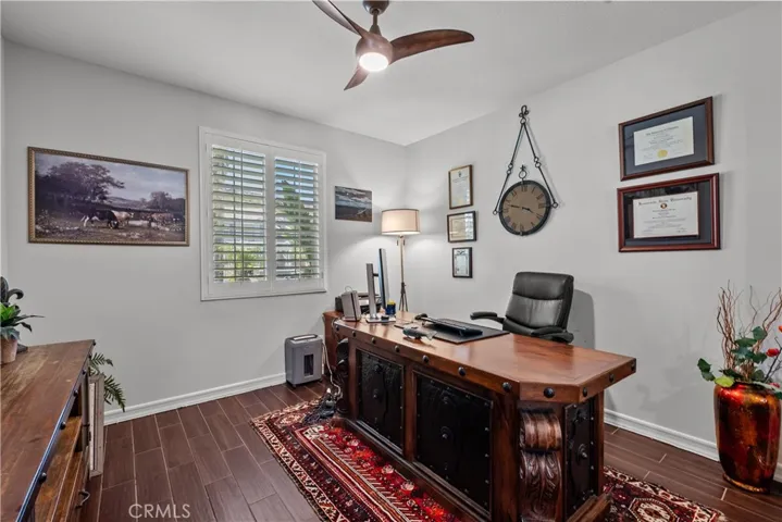Downstairs bedroom/office