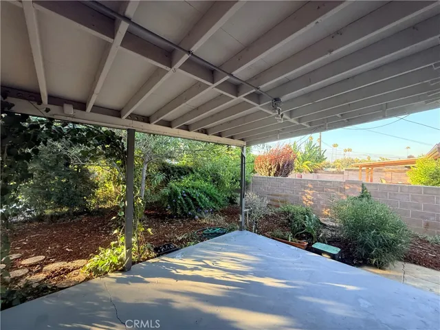 Covered Back Patio