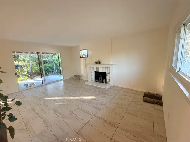Brick Fireplace
