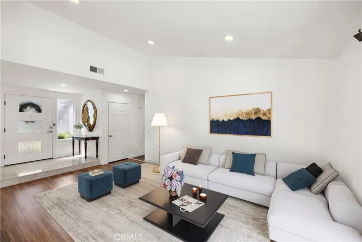 Digitally Staged Photo - Living Room
