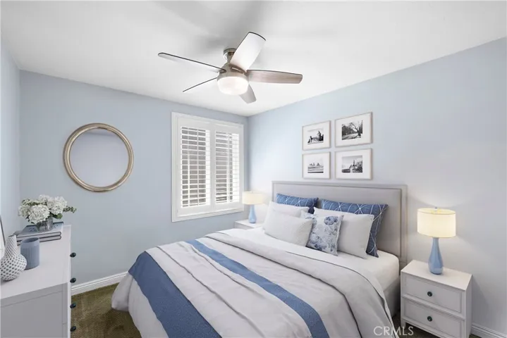 Digitally Staged Photo - 2nd bedroom