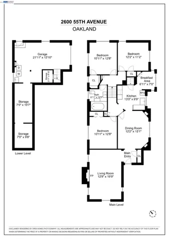 2600 55th Avenue, Oakland, California 94605