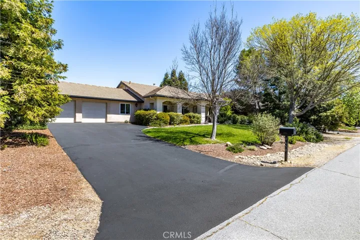 Paved driveway
