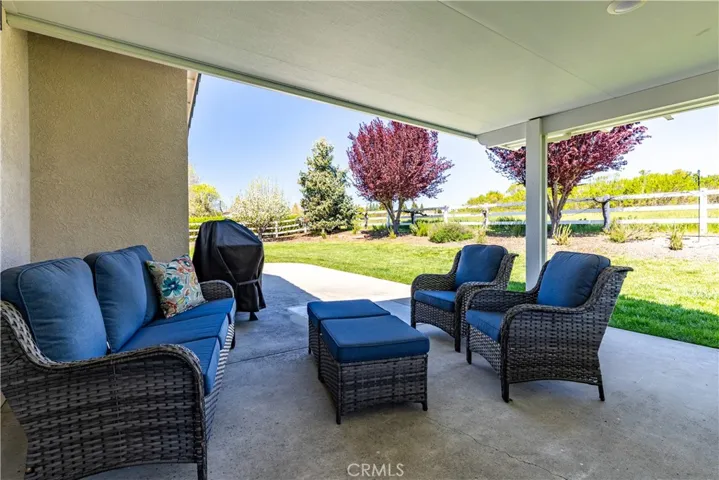 Covered patio
