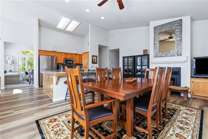 Open plan feel with tons of natural light