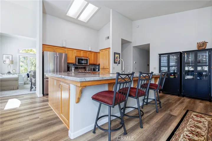 Open plan kitchen