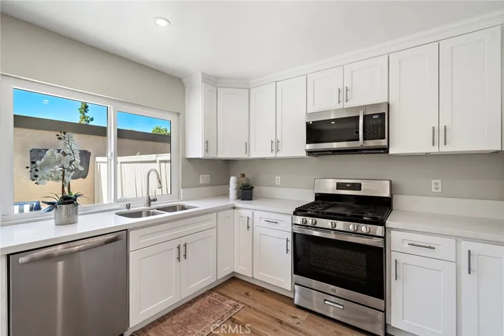 Newer fixtures and appliances