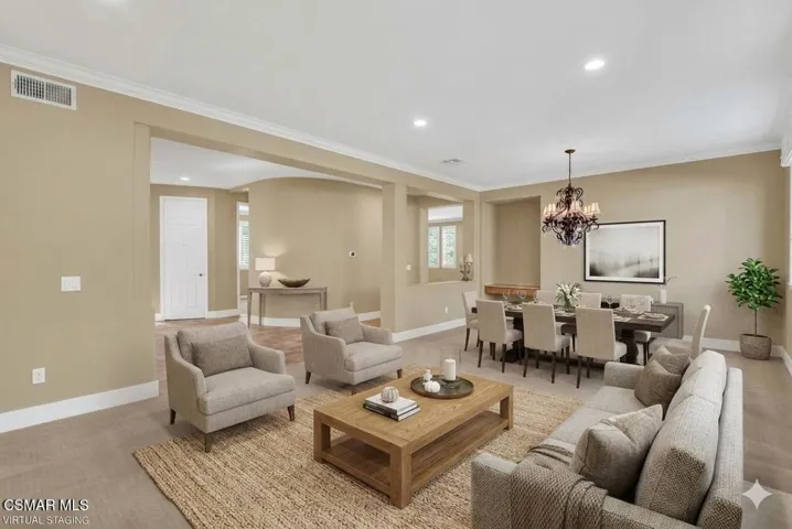 Corte virtual living rm