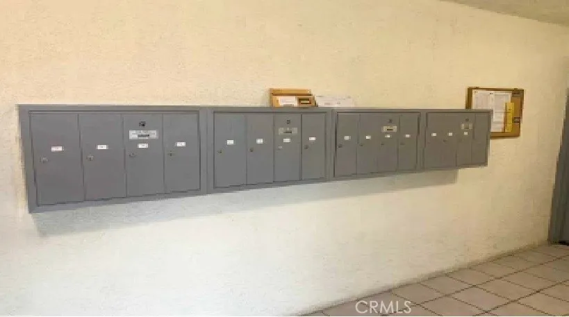 mailbox is in the lobby