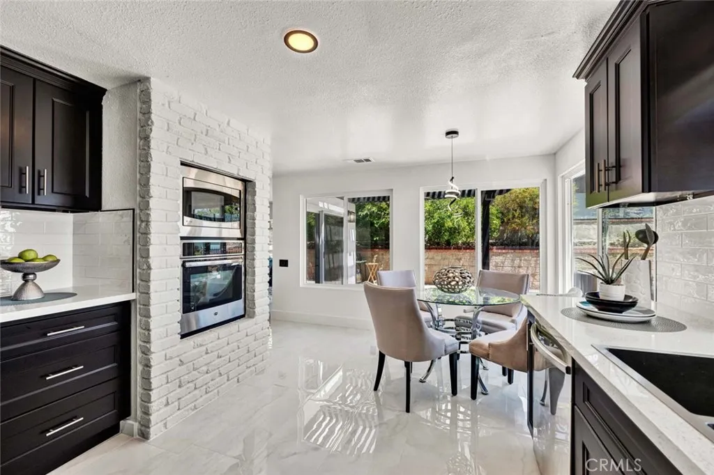 New stainless steel appliances