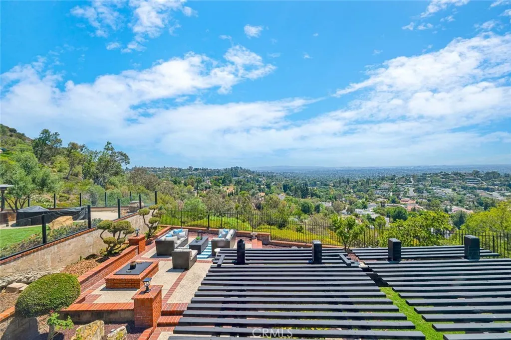 Spectacular view from the primary bedroom