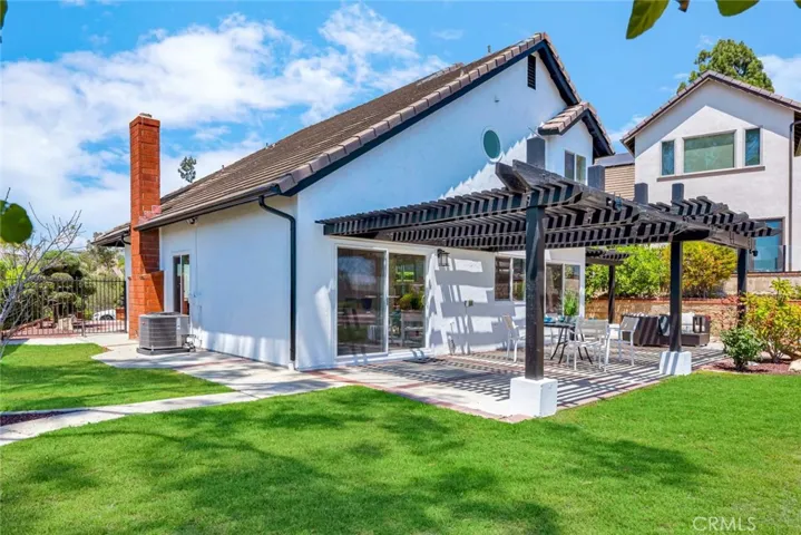 Very large back yard