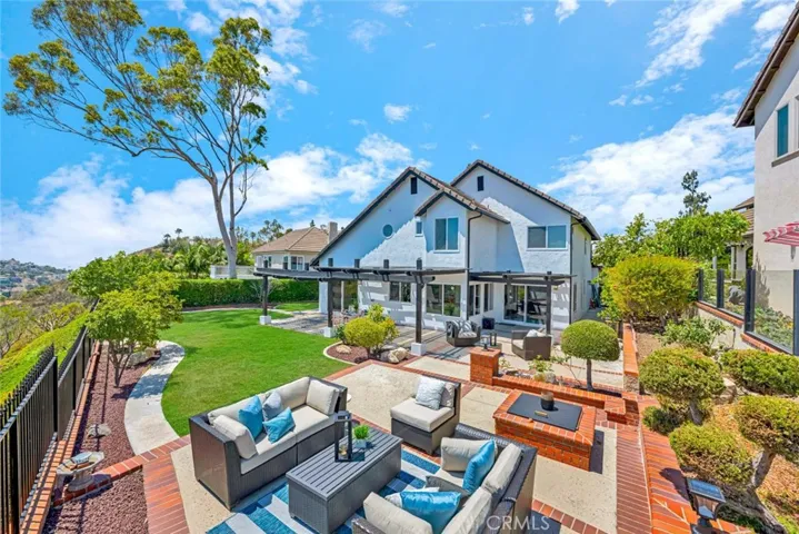 Very inviting outside space