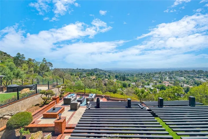 Spectacular view from the primary bedroom