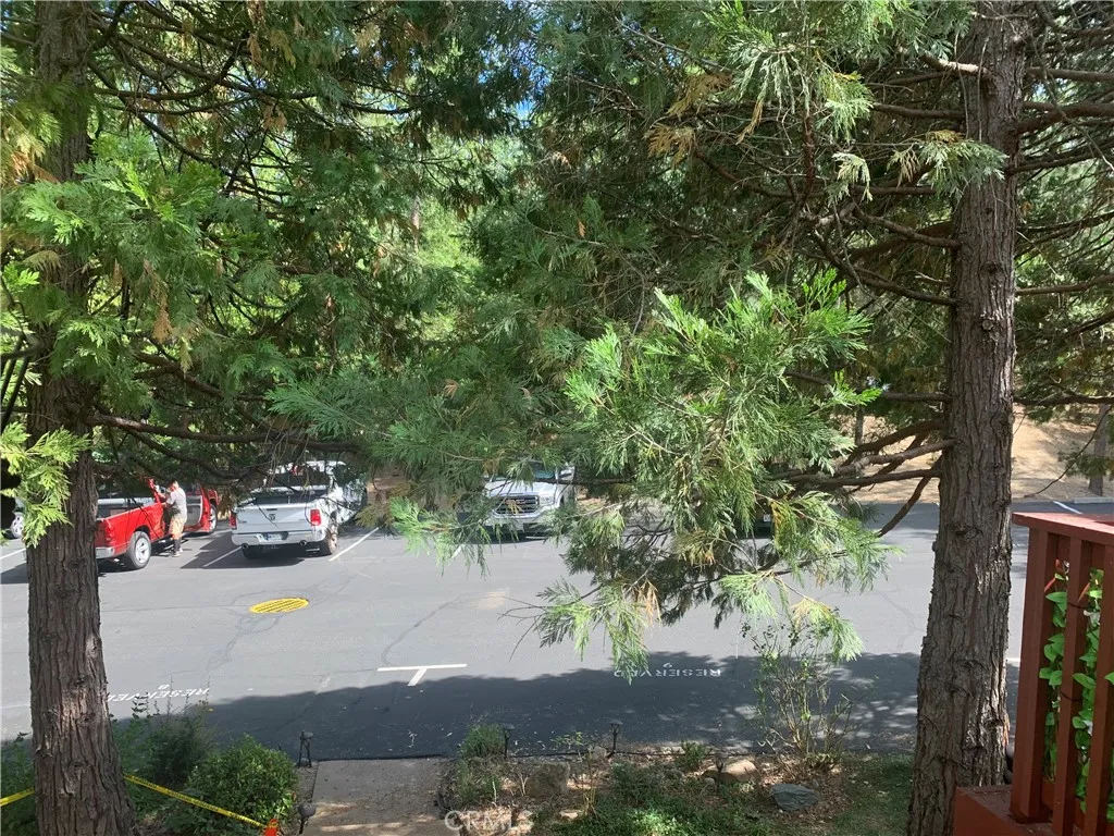 From front of home looking at parking area.