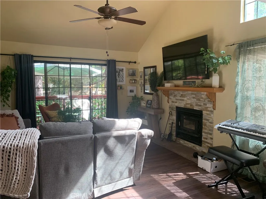 View from dining area.