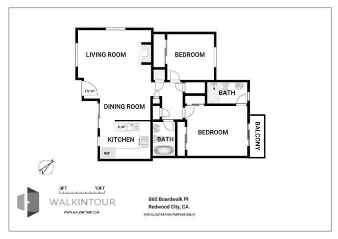 860 Boardwalk Place, Redwood City, California 94065