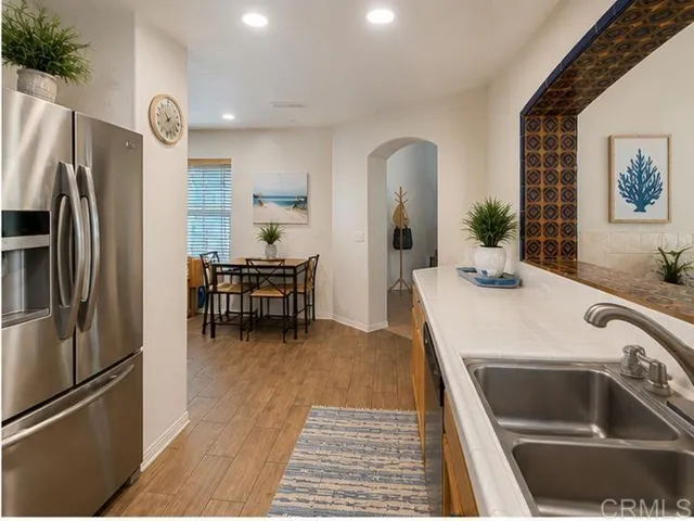 Virtually Staged Kitchen