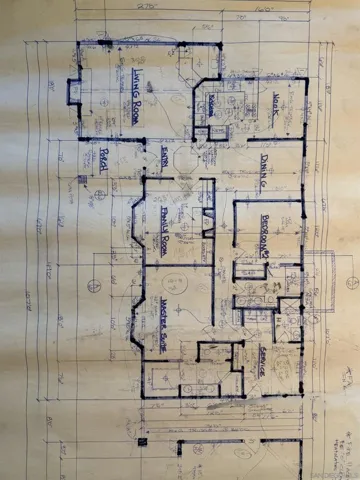 Original building plans from builder.