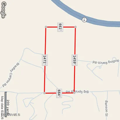 Big Springs Dimensions Estimated
