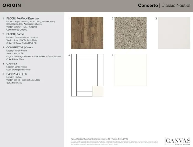 9549 Glenmore Forest Drive design selections! This home is currently under construction and selections are subject to change.