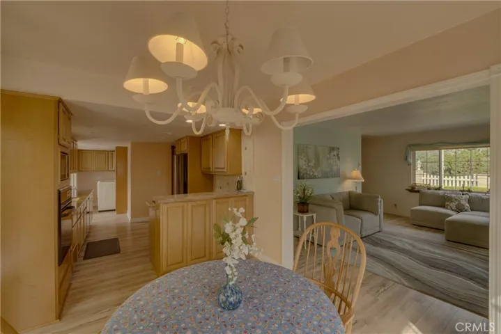 Dining room toward Living room