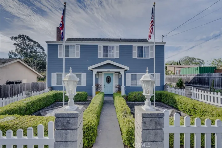 Front of a very well loved Home