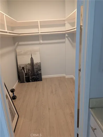 Main bedroom walk in closet