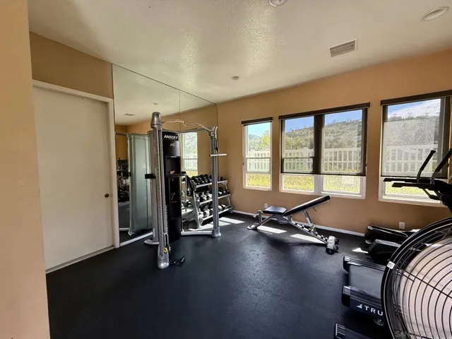 Community area exercise room