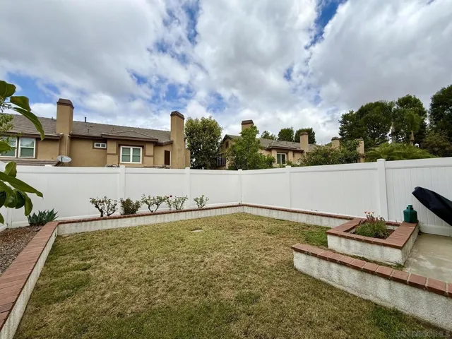 Low maintenance backyard - great spot to garden, relax, or play