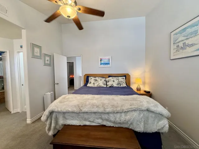 Large primary bedroom suite on 2nd level
