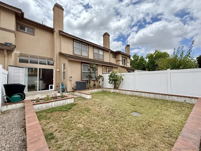 Low maintenance backyard - great spot to garden, relax, or play