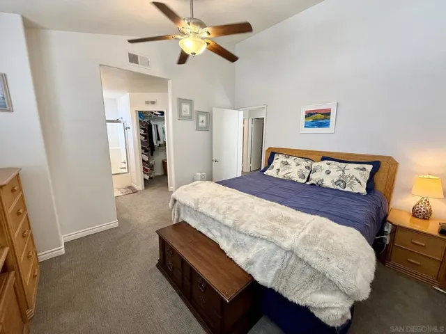 Large primary bedroom suite on 2nd level