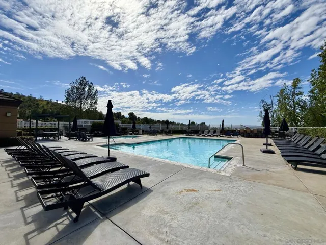 Community area pool and hot tub