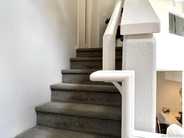 Updated carpet on the stairs and upper level