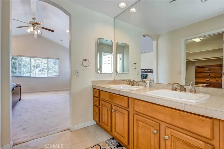 Primary Bathroom with Double Sinks