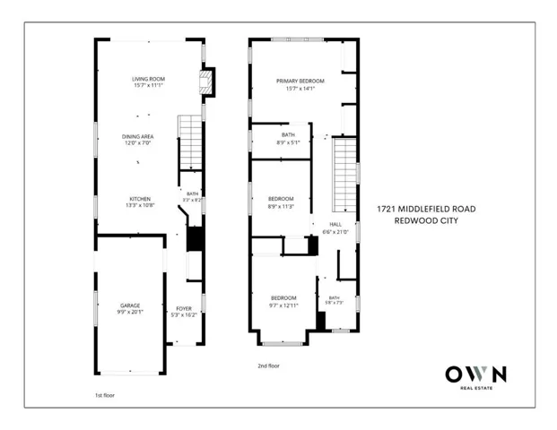 1721 Middlefield Road, Redwood City, California 94063