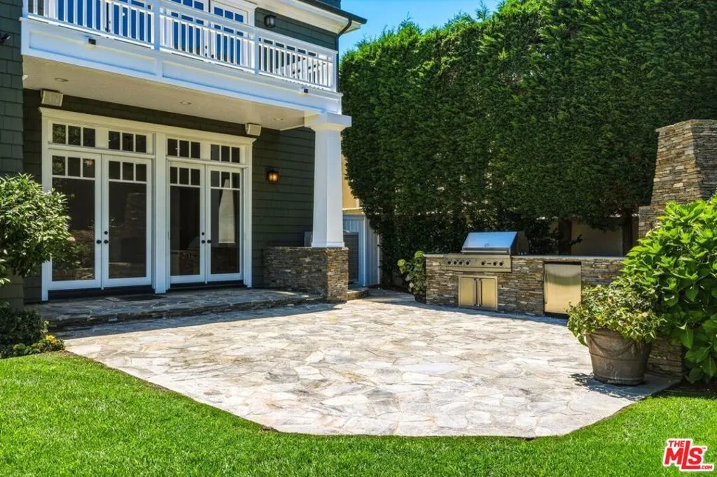 Backyard patio