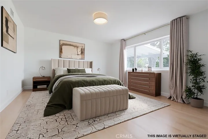 Primary Bedroom Virtually Staged