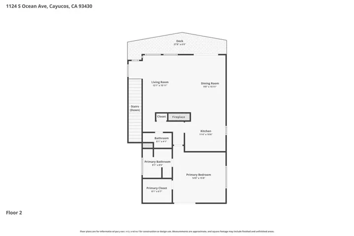 1124 S Ocean Avenue, Cayucos, California 93430