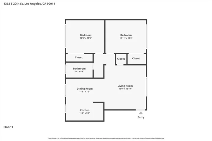 1362 E 20th Street, Los Angeles, California 90011