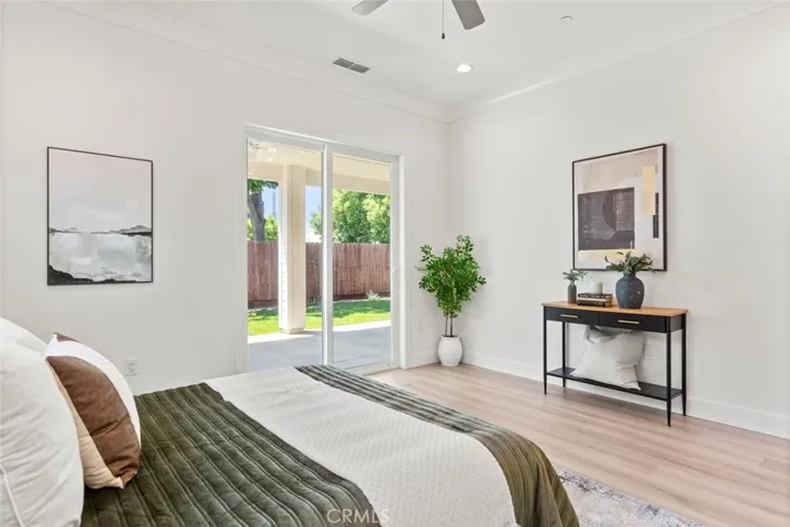 Master w/Sliding Glass Door to the Back Porch