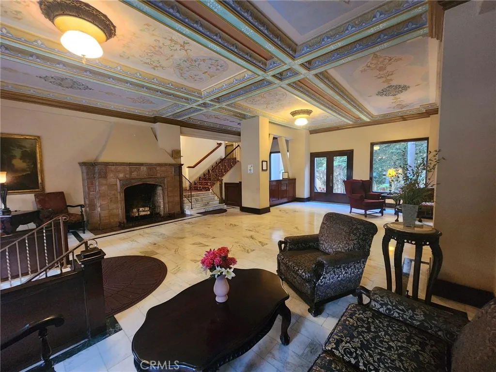 Go back in time as you walk into this stunning retro lobby.