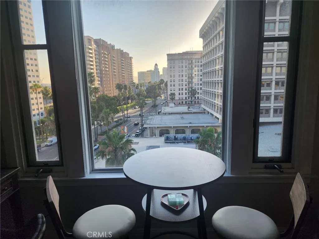 Enjoy a glass of wine as you look out over the city.