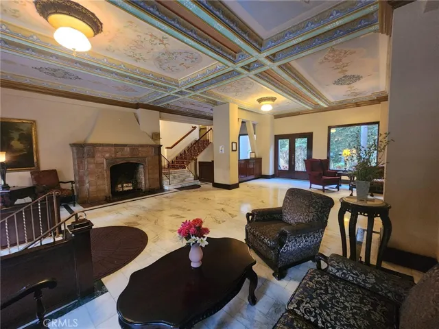 Go back in time as you walk into this stunning retro lobby.
