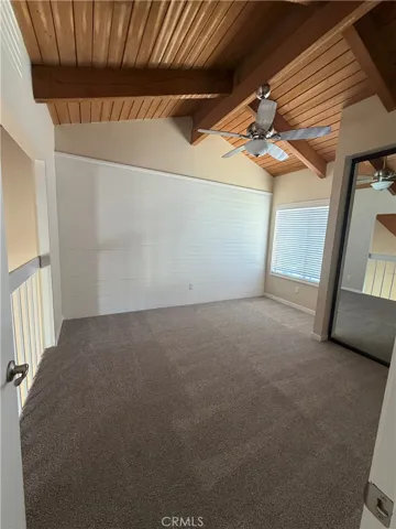 2nd Bedroom with high ceiling