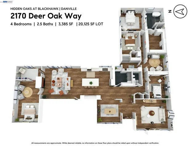 2170 Deer Oak Way, Danville, California 94506