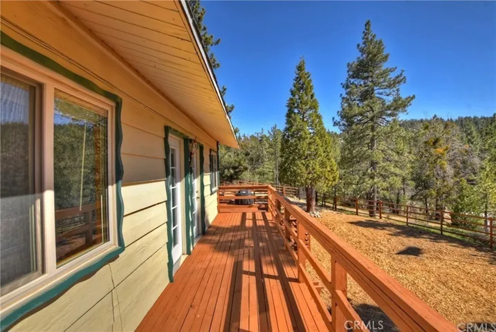 Deck off 2nd floor.